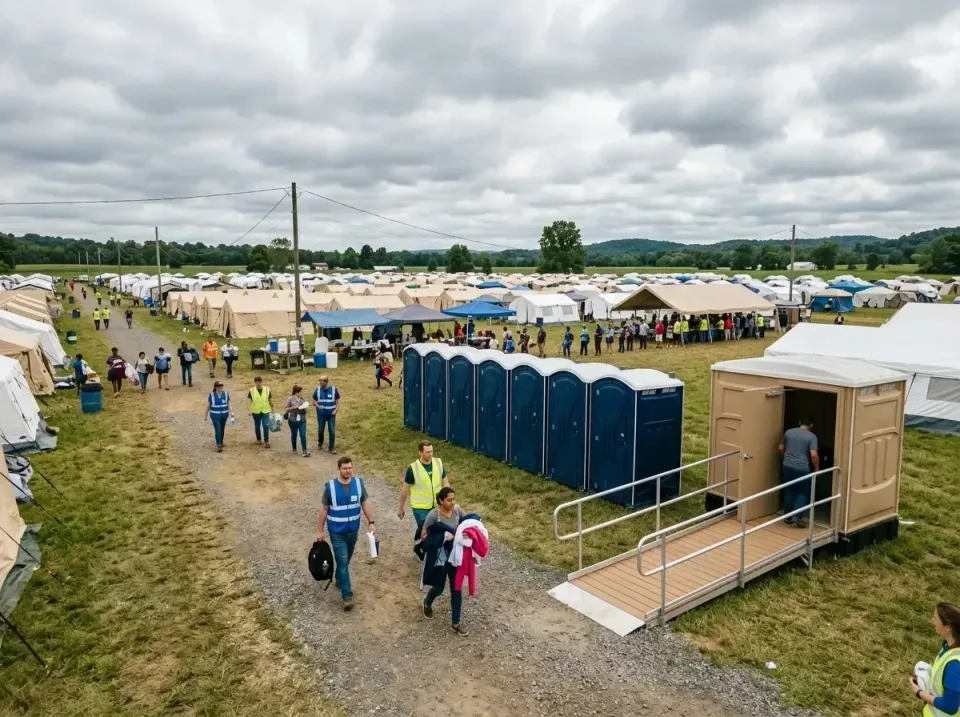 disaster-relief-camp-restrooms-010 — frequently asked questions, Dumpster & Portable Bathrooms Rental in Homer Glen, IL